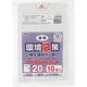 ジャパックス 環境袋策 20L 透明 厚み0.03mm LR23 1セット(300枚:10枚×30冊)