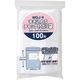 ジャパックス 書き込めるチャック付ポリ袋 透明 厚み0.04mm WGJ4 1セット(1冊(100枚)×15)