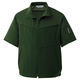 ミドリ安全 ハイストレッチ 半袖ブルゾン VES626 上 モスグリーン 4L 3121100108 1点（直送品）