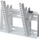 ハヤミ工産 HAMILeX MHシリーズ 壁掛金具 角度チルトタイプ ～43V型 幅350×奥行92×高さ202mm ホワイト MH-453W 1台（直送品）