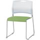 藤沢工業 TOKIO NSB・NSWシリーズ スタッキングチェア NSW-T10 ライトグリーン 1セット（4脚入）（取寄品） 149-2038（取寄品）