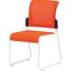 藤沢工業 TOKIO MCRシリーズ スタッキングチェア MCR-2 オレンジ 1セット（4脚入）（取寄品）