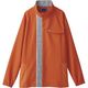 セロリー 長袖スモック（ユニセックス） オレンジ L 64047（直送品）