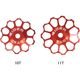 RIDEA Pulley レッド（11T） PYL1-11TS（直送品）