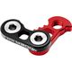 RIDEA Rear Derailleur Hanger ブラック/レッド RDHL20（直送品）