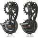 RIDEA Rear Derailleur Cage カーボン（ロゴ：ホワイト） RD1-C88FC-C（直送品）