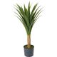 人工観葉植物　アロエツリーポット　105ｃｍ　GLP-1503　横浜ディスプレイミュージアム（直送品）