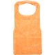 メディテックジャパン エプロン（A）平 オレンジ 00635667 2000枚（50×40）（直送品）