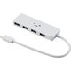 USBハブ Type-C USB3.1(Gen1) Aメス4ポート バスパワー 15cmケーブル ホワイトフェイス U3HC-A429BWF エレコム 1個