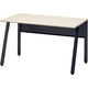 オカムラ VILLAGE VD-Aデスク 平机 幅1200×幅700×高さ720mm 天板ライトオーク/脚ブラック 1台（取寄品）