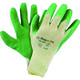 ハネウェル 天然ゴム背抜き手袋 デックスグリップ クリーム×緑 サイズ07(S) 2094138IP-07 1双 116-3648（直送品）