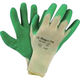 ハネウェル 天然ゴム背抜き手袋 デックスグリップ クリーム×緑 サイズ10(XL) 2094138IP-10 1双 116-3651（直送品）