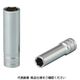 京都機械工具 KTC インチ 9.5sq.ディープソケット(六角)1/4inch B3L-1/4 1個 146-2367（直送品）