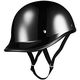 バイクパーツセンター ロングテールダックテールヘルメット KC052B ブラック サイズ 57～60未満 7222（直送品）