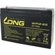 ロング 産業用鉛蓄電池 6V-12Ah NP10-6/互換 標準系 WP12-6S（直送品）