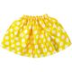 アーテック 水玉ソフトサテンスカート 黄 4677 1セット(3個)（直送品）