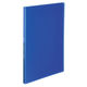 コクヨ 固定式クリアファイル ＜Glassele＞（グラッセル） A4タテ 20ポケット ブルー 青 半透明 ラ-GL20B 1冊