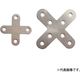 清水 十字金具 ステン 45 HL 1セット(10個入)（直送品）