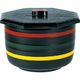 福井クラフト 八角ロクロ目飯器（大） 三色ライン（内朱） A 1セット（2入）（直送品）