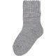 エムアンドエムソックス 日本製・あったか起毛のブランケットソックス（無地・グレー）22cm～25cm M&M-012（直送品）
