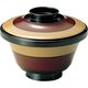 福井クラフト 耐熱 三笠飯器 白歌舞伎塗 内朱 TA 1セット（2入）（直送品）