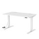 サンワサプライ e電動昇降デスク 平机 幅1300×奥行700×高さ1150mm ホワイト ERD-E13070W 1台（直送品）