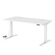 サンワサプライ e電動昇降デスク 平机 幅1500×奥行700×高さ1150mm ホワイト ERD-E15070W 1台（直送品）