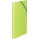 キングジム クリアーファイル ホルダーイン A4 タテ型 12P 黄緑 6171-3Tキミ 1セット(2冊)