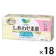 【生理用品】 ナプキン ふつうの日用 羽つき 20.5cm ロリエエフ しあわせ素肌 超スリム 1ケース（24枚×18個） 花王