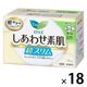 【生理用品】 ナプキン 多い昼用 羽つき 22.5cm ロリエエフ しあわせ素肌 超スリム 1ケース（20枚×18個） 花王