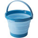 伊勢藤 ソフトバケツ 8型 ブルー I-484 1セット(2個)（直送品）