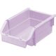 ヒシ T型コンテナ(ネスティングタイプ) パステルパープル W132×D200×H90 PAT-2-PA 1セット(12個)（直送品）