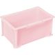 三菱ケミカルインフラテック ヒシ S型コンテナ パステルピンク 有効内寸229×132×122mm PAS-4-PN 1個 368-9356（直送品）