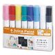 パイロット 水性マーカー ジュースペイント 細字 8色セット SJP160FN-8C 1セット