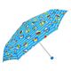 アテイン 子供用折りたたみ傘 50cm のりもの 水色 5155SX 1本