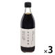 丸大豆醤油 500ml 3本 天然醸造　国産 しょうゆ 大徳醤油