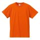 United Athle 5001綿Tシャツ M オレンジ 500101070 1袋(1個)（直送品）
