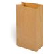 パックタケヤマ 紙袋 角底袋 ハイバッグ H3 未晒無地 XZT00380 1袋(100個)（直送品）