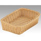 トーダイ 樹脂バスケット RE-311-IV角型バスケット 27型 アイボリー 01031127 1個