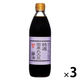 フンドーキン醤油 特選国産丸大豆醤油 500ml 3本