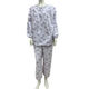 ブルーメイト 婦人パジャマ キルト スナップボタン 67381 PU2 M 1セット