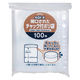 【チャック付き袋】 ジャパックス 開口済チャック付ポリ袋 透明 0.04mm厚 200×280mm 1箱（100枚入×20袋）