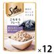 シーバ リッチ ごちそうフレーク 贅沢お魚ミックス 蟹かま・白身魚 35g 12袋 キャットフード 猫 ウェット パウチ