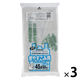 市川市 指定ゴミ袋 可燃用 45L 手付き 半透明 厚さ:0.030mm ICJ06（150枚:50枚入×3）ジャパックス