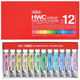 ホルベイン 透明水彩絵具5ml パステル12色セット W452 1セット(2個)