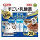 いなば CIAO チャオ すごい乳酸菌クランキー かつおバラエティ 3種（22g×25袋入）国産 1袋 キャットフード ドライ
