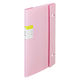 キングジム クリアーファイル カキコ ジャバラタイプ ピンク 16ポケット A4タテ 8612-P 1冊