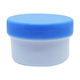 エムアイケミカル 軟膏容器プラ壷Nー6号(未滅菌) 青 6906-00 1箱(30個)
