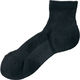 TEAM-Z（チームゼット） 抗菌防臭 アンクルソックス 22-25 ブラック ZAS1300 2足（直送品）