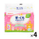 ピジョン 手・くちふきとりナップ 詰め替え（70枚入×2個）4パック